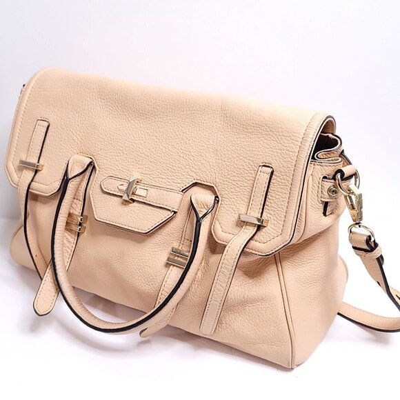 Rebecca Minkoff Jules Satchel Biscuit - Picture 1 of 12